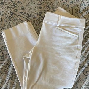 Loft White Pants